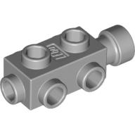 Lego motor základ 1x2x2/3, světle modro šedá (4211502)